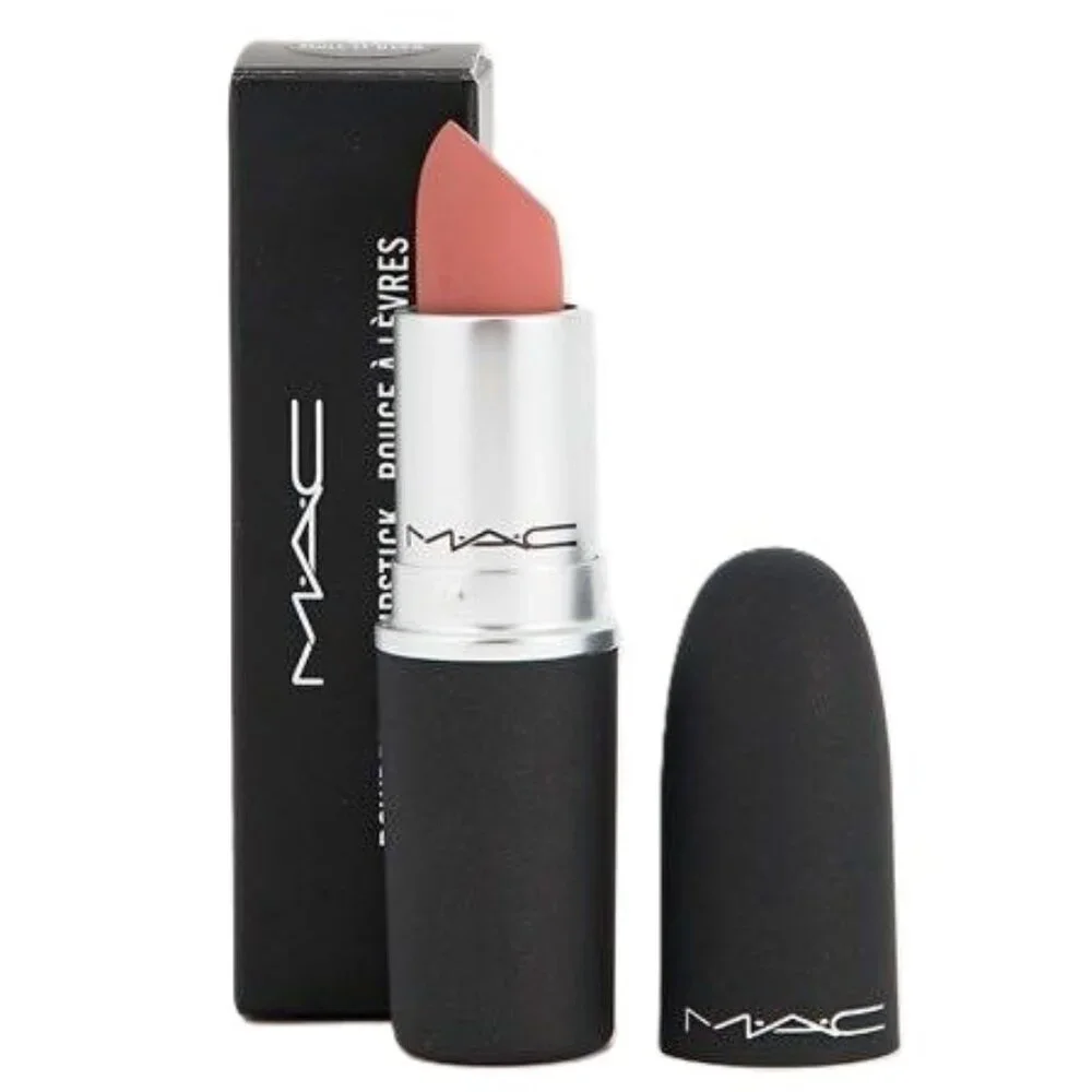 MAC 4 pc gift set! FASHION SWEETIE MULL IT OVER Lip Primer + glitter clutch NEW